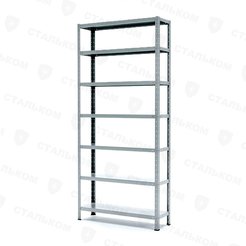 Стеллаж MS Hard 2500х1000х300, 7 полок